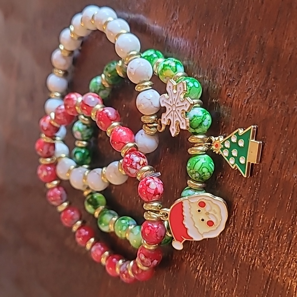 CHRISTMAS BRACELETS